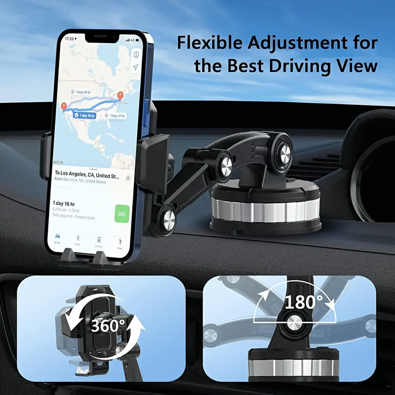 Multifunctional 360 Degrees Rotating Stand, Mobile GPS Stand, Center Console, Universal Car Mobile Phone Stand. Perfect For Birthday Gifts, Christmas, Easter, President's Day, And More