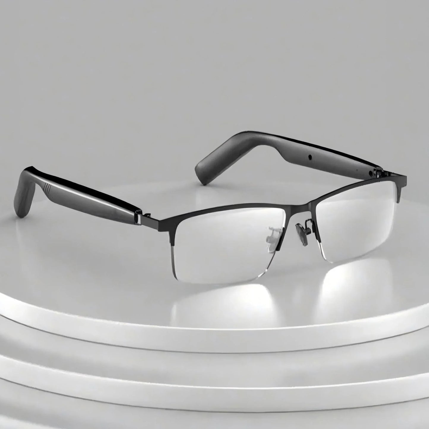 Smart Glasses Touch Control Built-in Microphone, High Resolution Audio, Wireless, Rechargeable Battery Ideal Holiday Gifts