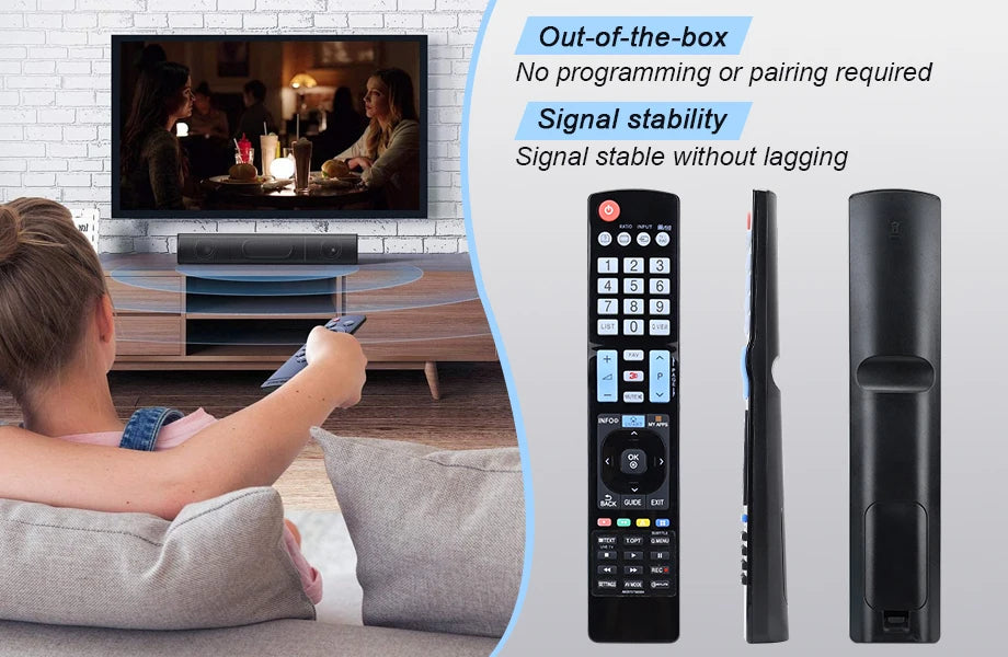 Smart Tv 遥控器 for Tv 60La620S Akb73756504 32Lm620T Akb73275618 Akb73756502 Akb74475401, Akb74475433, Akb73975702