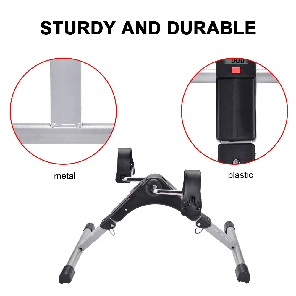Exercise Gym Exercise Indoor Folding Trainer Pedal Fitness Exerciser Leg Workout Trainer Exercise