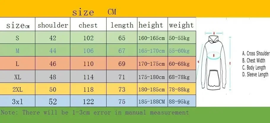 Fitness Training Printed Men's and Women's Cotton Hoodies Without Drawstrings Loose Warm Sweaters Long Sleeves Fleece Pullover