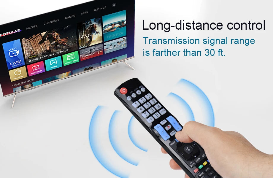 Smart Tv 遥控器 for Tv 60La620S Akb73756504 32Lm620T Akb73275618 Akb73756502 Akb74475401, Akb74475433, Akb73975702
