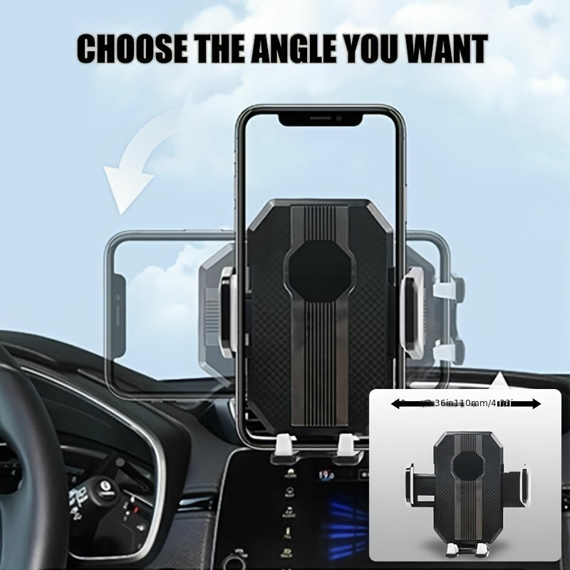 Multifunctional 360 Degrees Rotating Stand, Mobile GPS Stand, Center Console, Universal Car Mobile Phone Stand. Perfect For Birthday Gifts, Christmas, Easter, President's Day, And More
