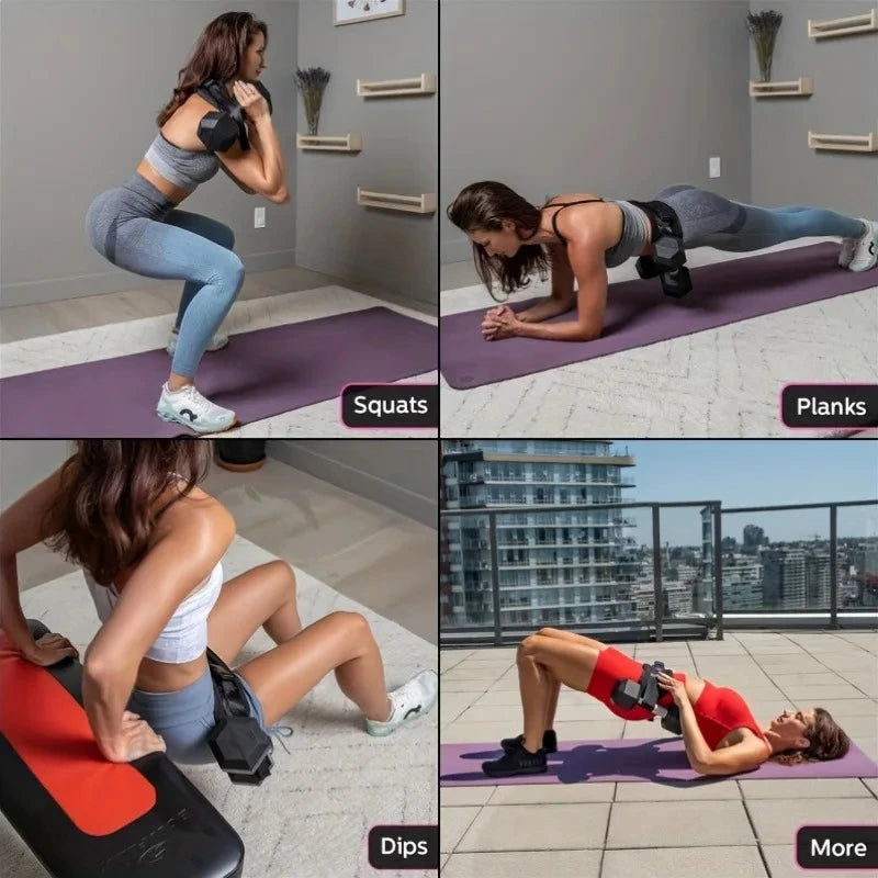 Hip Bridge, Weight Belt, Dumbbell, Hip Push, Weight Training Belt, Hip Lifting Fitness, Waist Protection Fitness Equipment