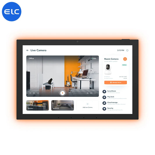 SMT1019 10.1 Inch Android 14 1280*800 Smart Home Automation Tablet All-in-one With RK3576S Quad-Core for Smart Home