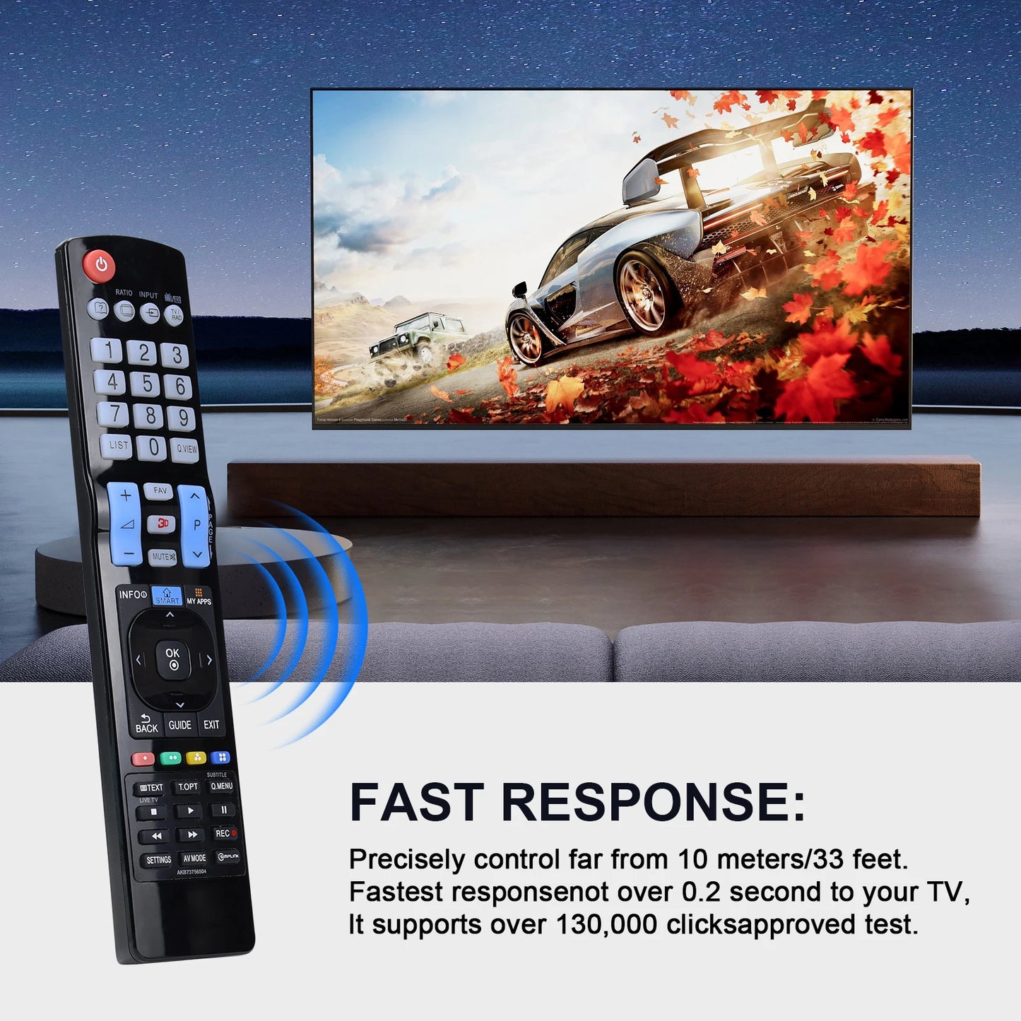 Smart Tv 遥控器 for Tv 60La620S Akb73756504 32Lm620T Akb73275618 Akb73756502 Akb74475401, Akb74475433, Akb73975702